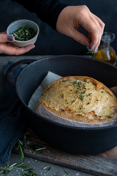 garnish with herbs