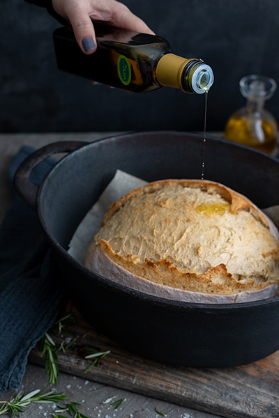 basting bread