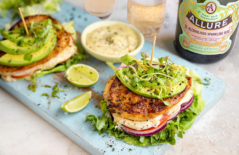 Allure_bunless chicken-Burger