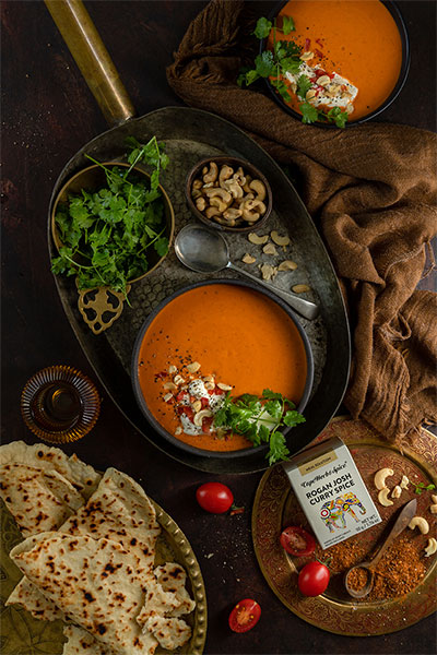 rogan josh tomato soup