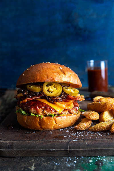 pork burger recipes