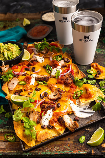 guacamole recipes nachos with braaied chicken