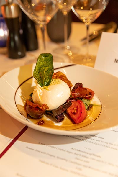 Dinner at Cagney's aboard Norwegian Cruise Lines Escape