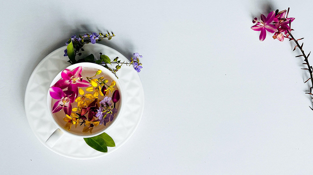 floral types of tea
