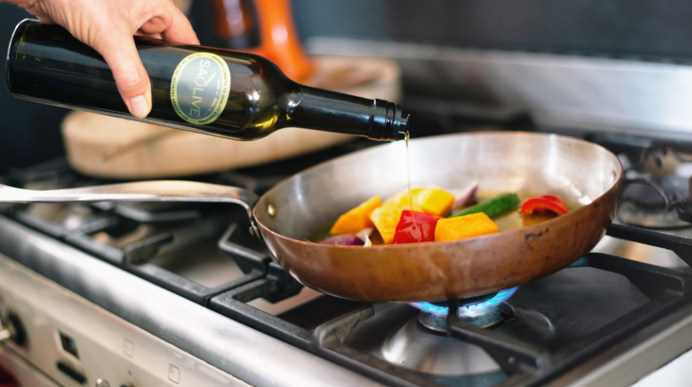benefits of cooking with Extra Virgin Olive Oil