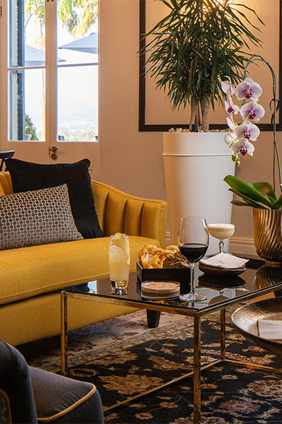 Grande Roche restaurant lounge