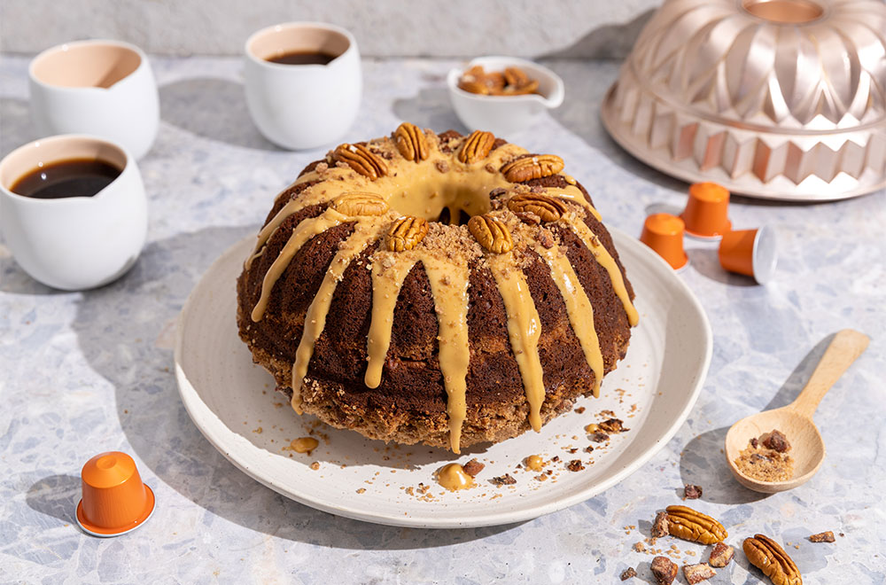 Bake this Nespresso Pumpkin Spice Cake