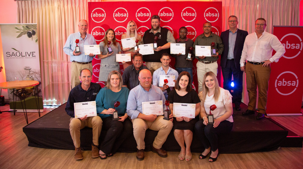 Absa Top 10 Olive oil Awards 2022
