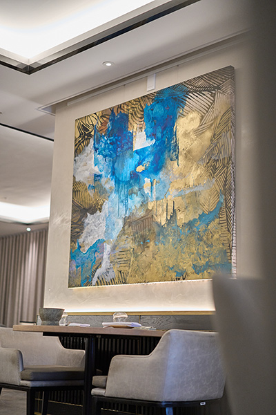 Interiors at Urchin Restaurant