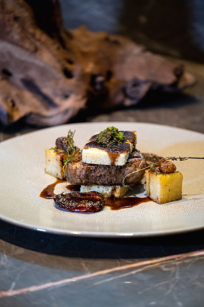 Ribeye at Urchin Restaurant