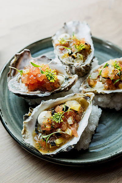 Oysters Galjoen Restaurant Cape Town