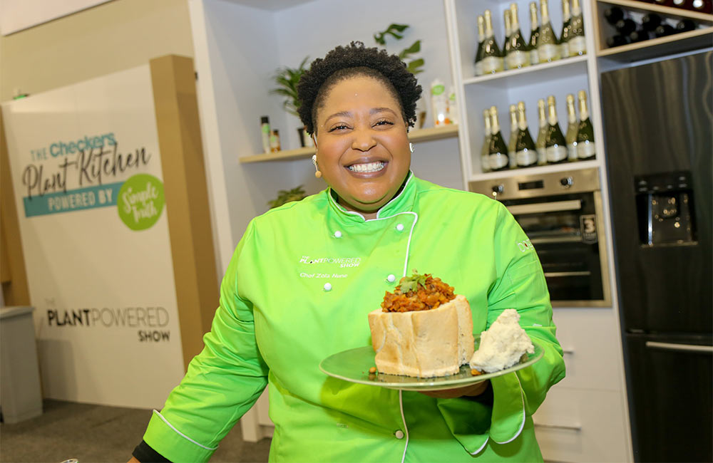 Chef Zola Nene at The Plant Powered Show