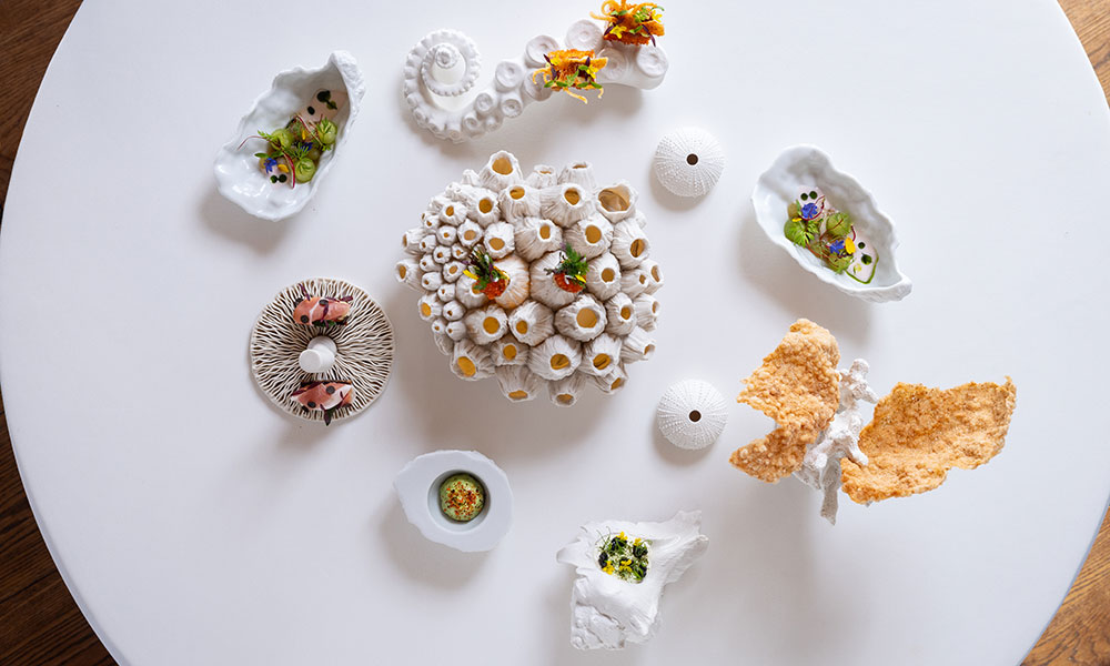 Pier-Restaurant snacks