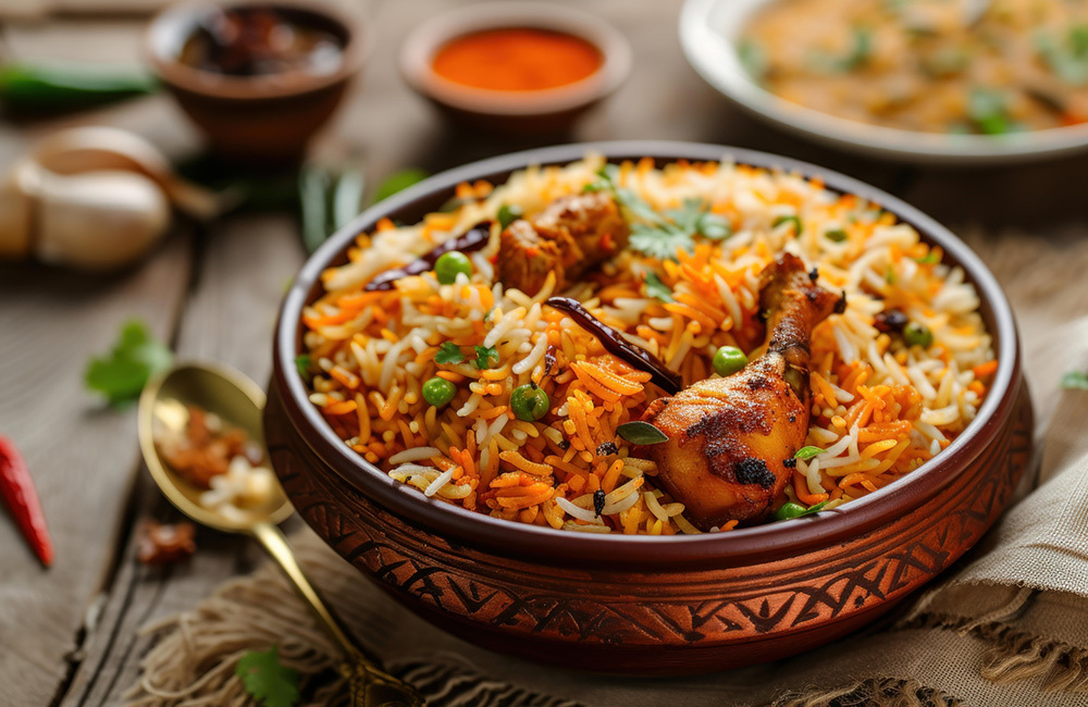 origins of biryani